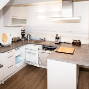 Residenz Kormoran P7 Kochbereich Ferienwohnung mieten Residenz Kormoran P7 Kochbereich Ferienwohnung mieten