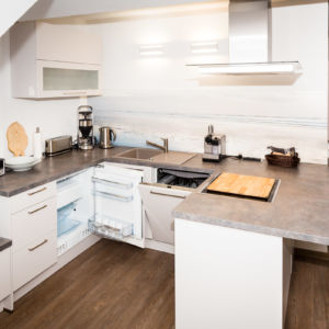 Residenz Kormoran P7 Kochbereich Ferienwohnung mieten Residenz Kormoran P7 Kochbereich Ferienwohnung mieten