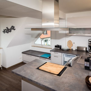 Residenz Kormoran P7 Kochbereich Ferienwohnung mieten Residenz Kormoran P7 Kochbereich Ferienwohnung mieten
