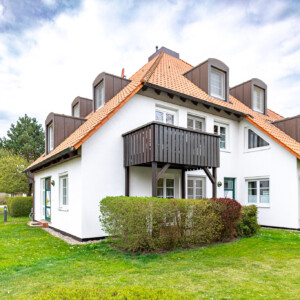 Außenansicht der Ferienwohnungen Brandung und Buhnenspitze in Prerow.